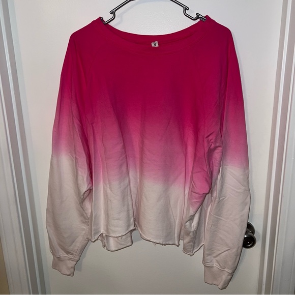 🍀4 for 25🍀 Color Alien | Pink Ombré Tie Dye Lounge Set - Picture 2 of 11